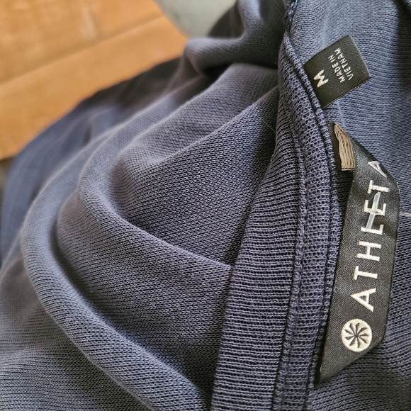 Athleta Front Cross Over Draped Sweater Size Medi - Picture 2 of 11